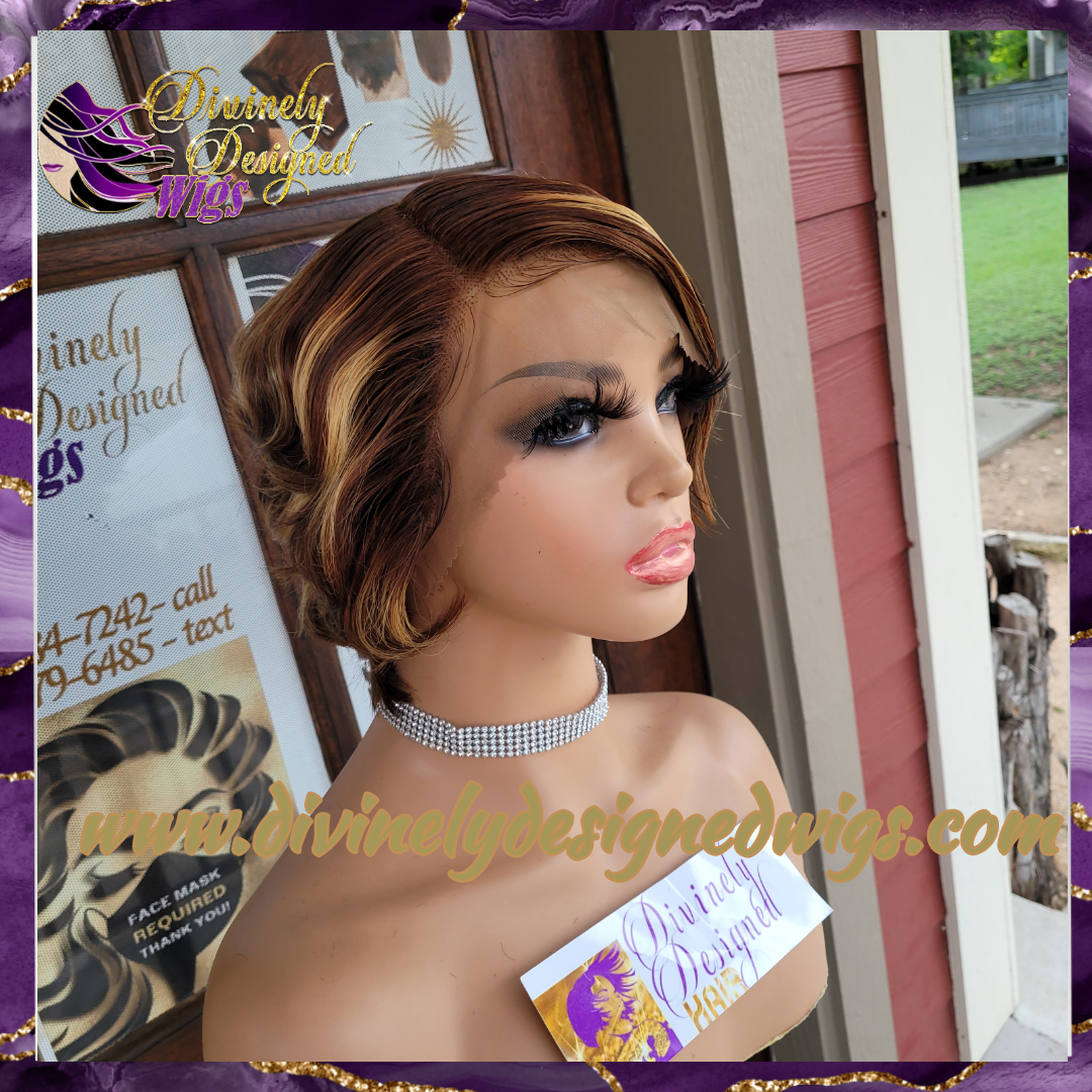 Precia' 100% Human Hair Lace Front