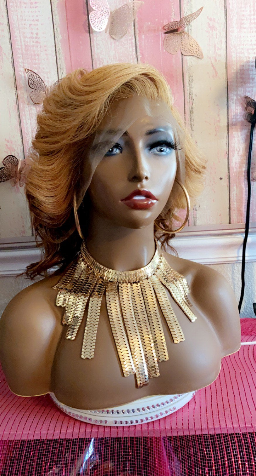 Sweetie-  16 Inch Wavy style, 100% Human Hair Lace Front