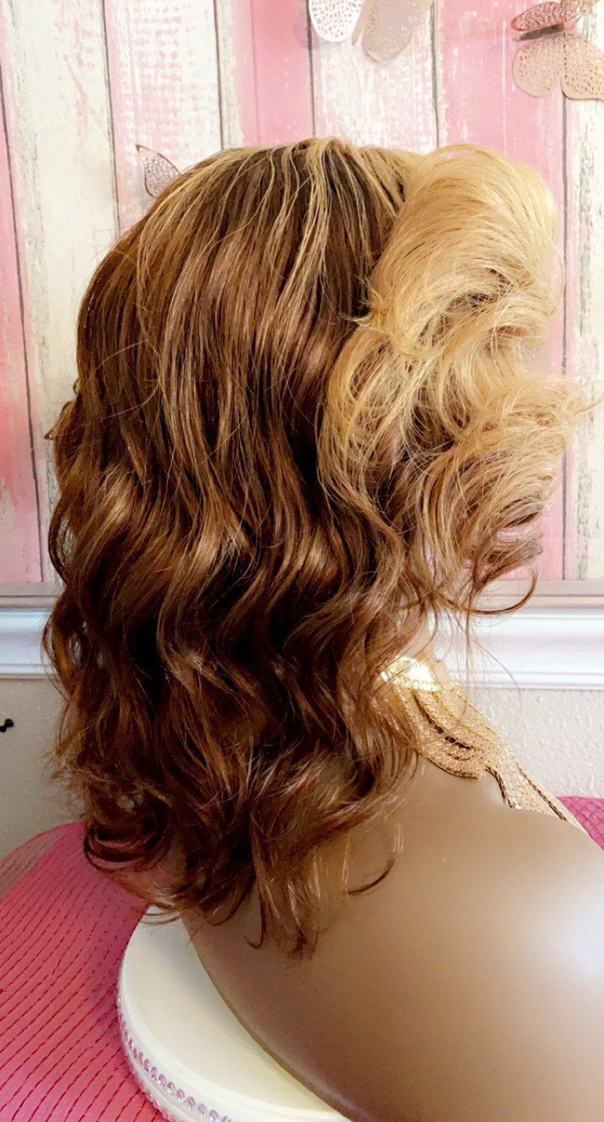 Sweetie-  16 Inch Wavy style, 100% Human Hair Lace Front