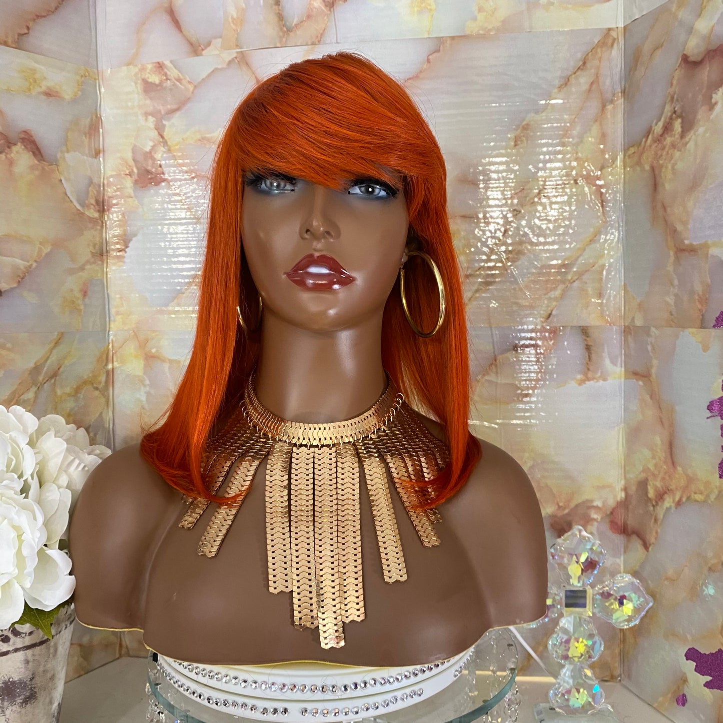Lovely - 100% Human Hair (No Lace) China Bang