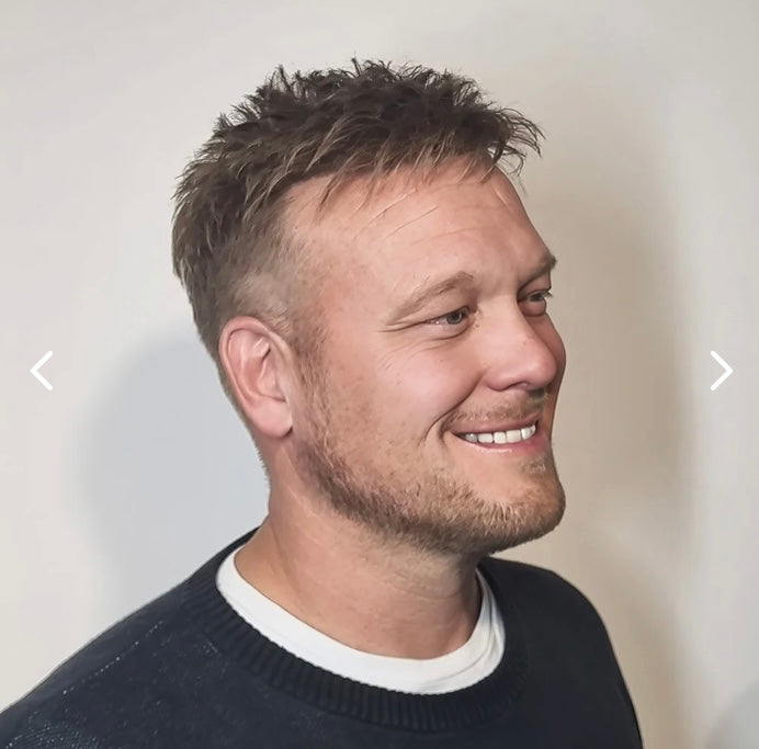 HOLLYWOOD: Lace Hair System With Thin Skin Perimeter and Lace Front