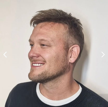 HOLLYWOOD: Lace Hair System With Thin Skin Perimeter and Lace Front