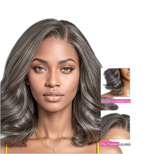 Kacie, Bob Style 100% Human Hair Lace Front