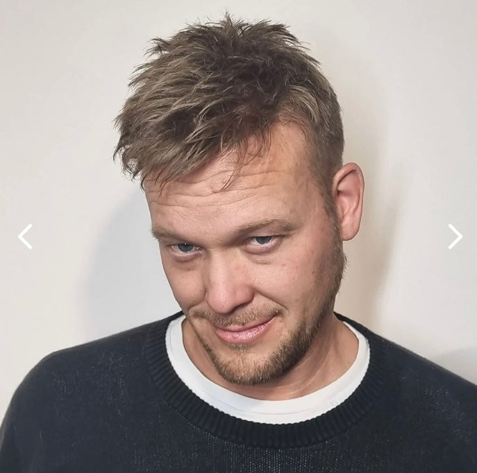 HOLLYWOOD: Lace Hair System With Thin Skin Perimeter and Lace Front