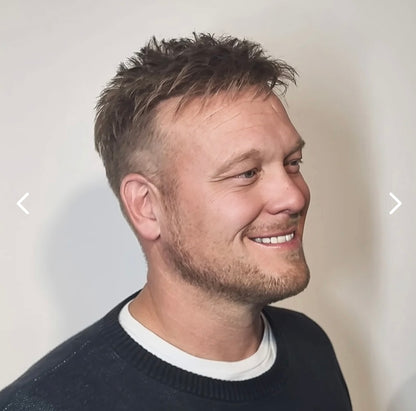 HOLLYWOOD: Lace Hair System With Thin Skin Perimeter and Lace Front