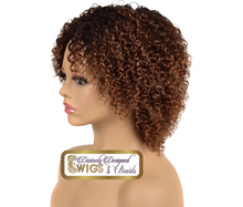 Load image into Gallery viewer, Taylee 100% Human Hair (No Lace) 12 Inch Kinky Curly style

