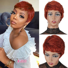 Load image into Gallery viewer, Pirly -  100% Human Hair (No Lace) Pixie Wig
