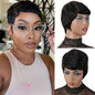 Pirly -  100% Human Hair (No Lace) Pixie Wig