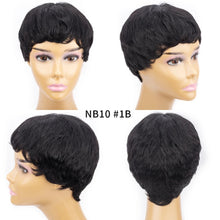 Load image into Gallery viewer, Kelah-  4 Inch Pixie Style, 100% Human Hair Lace Front

