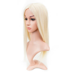 Dion" Silk Mono Blonde Hair Topper