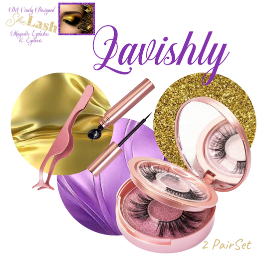 She' Lash LAVISHLY Set Magnetic Eyelash