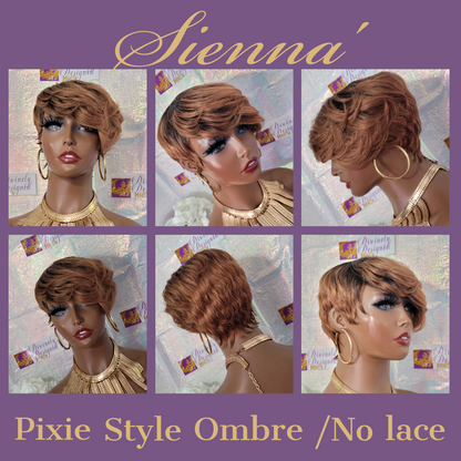 Sienna' 100% Human Hair (No Lace)