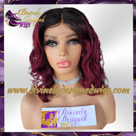 Shawnie ’ 16 Inch curl style, 100% Human Hair Lace Front