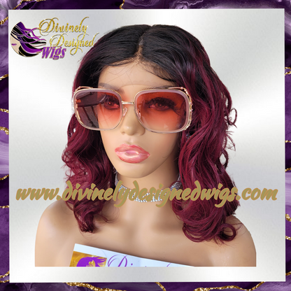 Shawnie ’ 16 Inch curl style, 100% Human Hair Lace Front