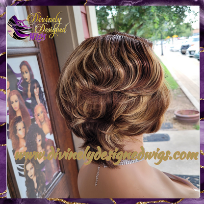 Precia' 100% Human Hair Lace Front