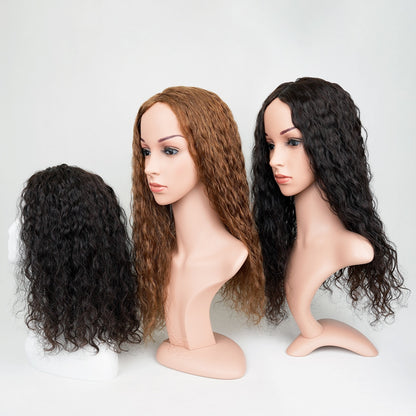 Dion" Silk Mono Blonde Hair Topper