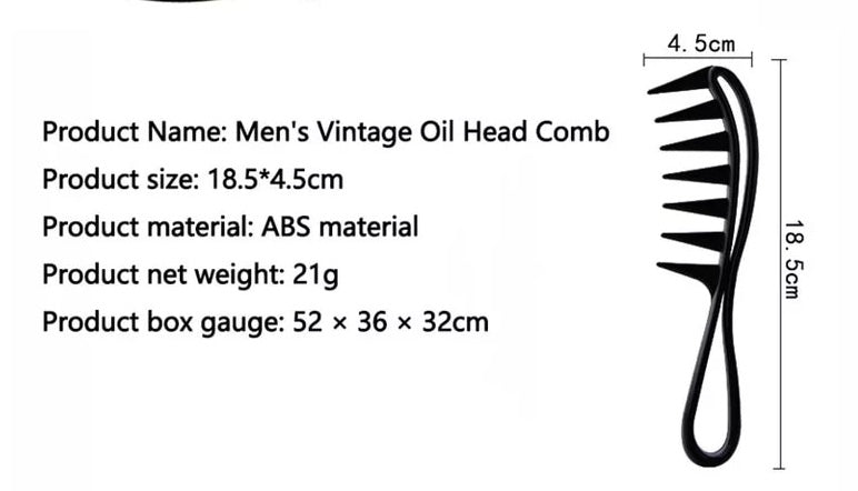 Wide Tooth Styling Comb