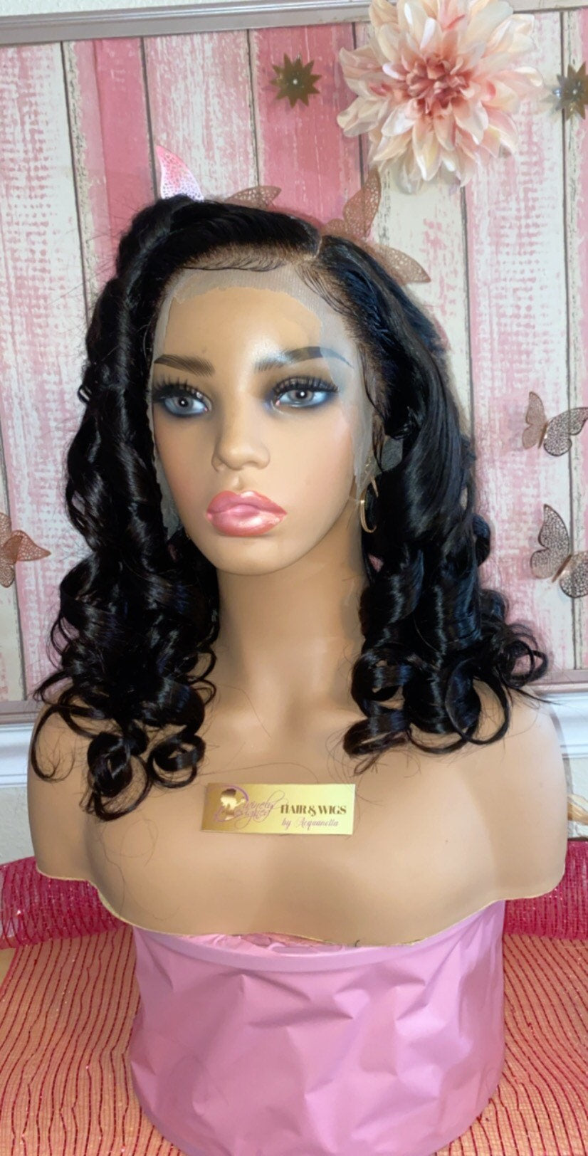 Cora - Spiral Styled Lace Front, 100% Human Hair