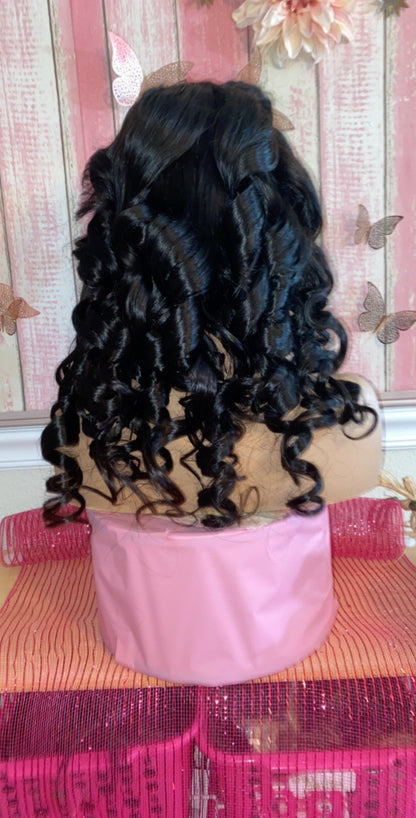 Cora - Spiral Styled Lace Front, 100% Human Hair