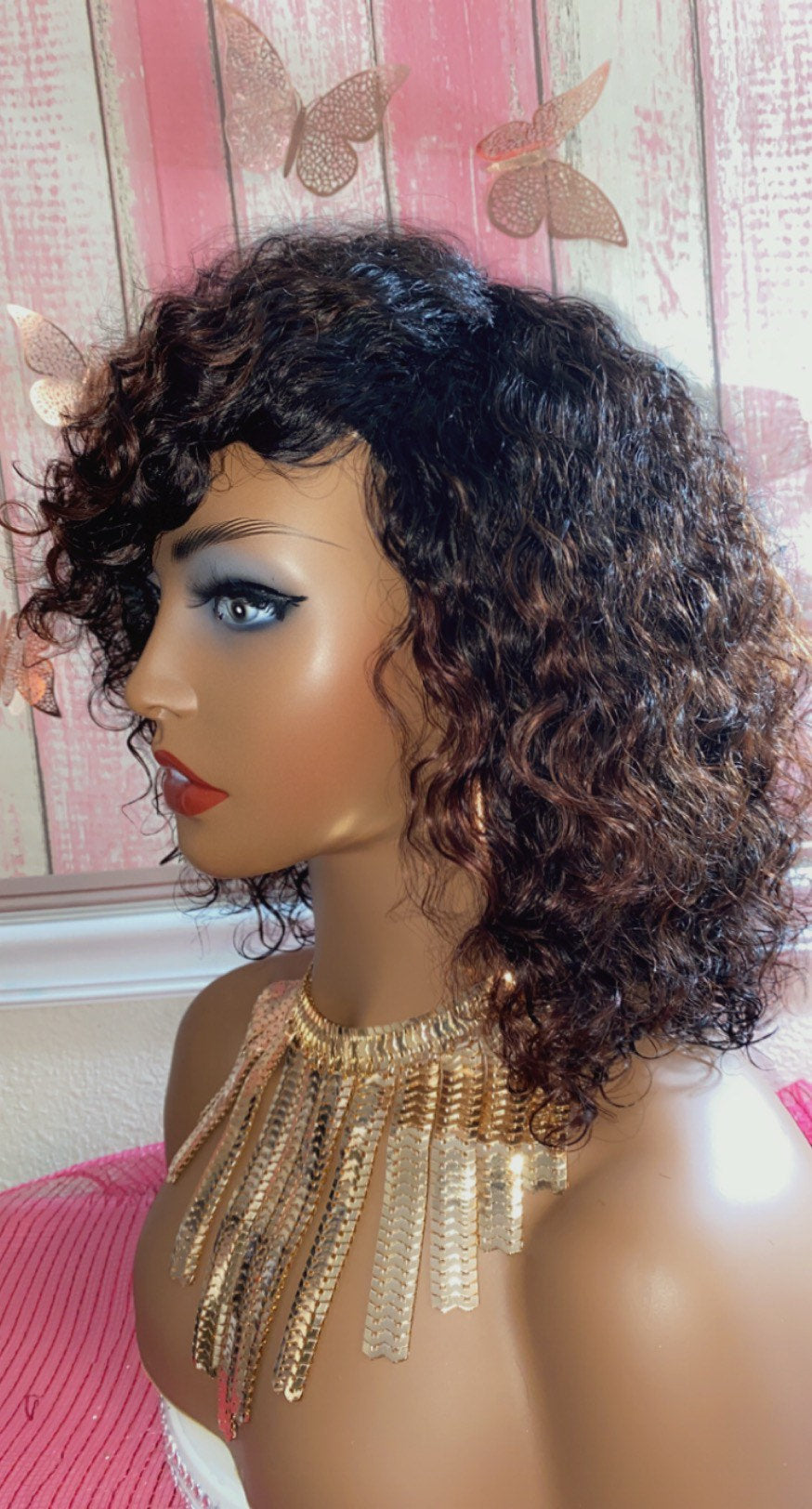 Tina 100% Human Hair (No Lace) Curly