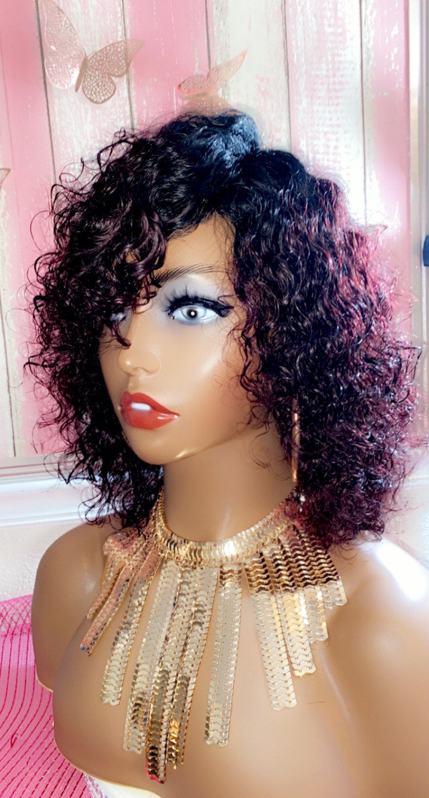 Tina 100% Human Hair (No Lace) Curly