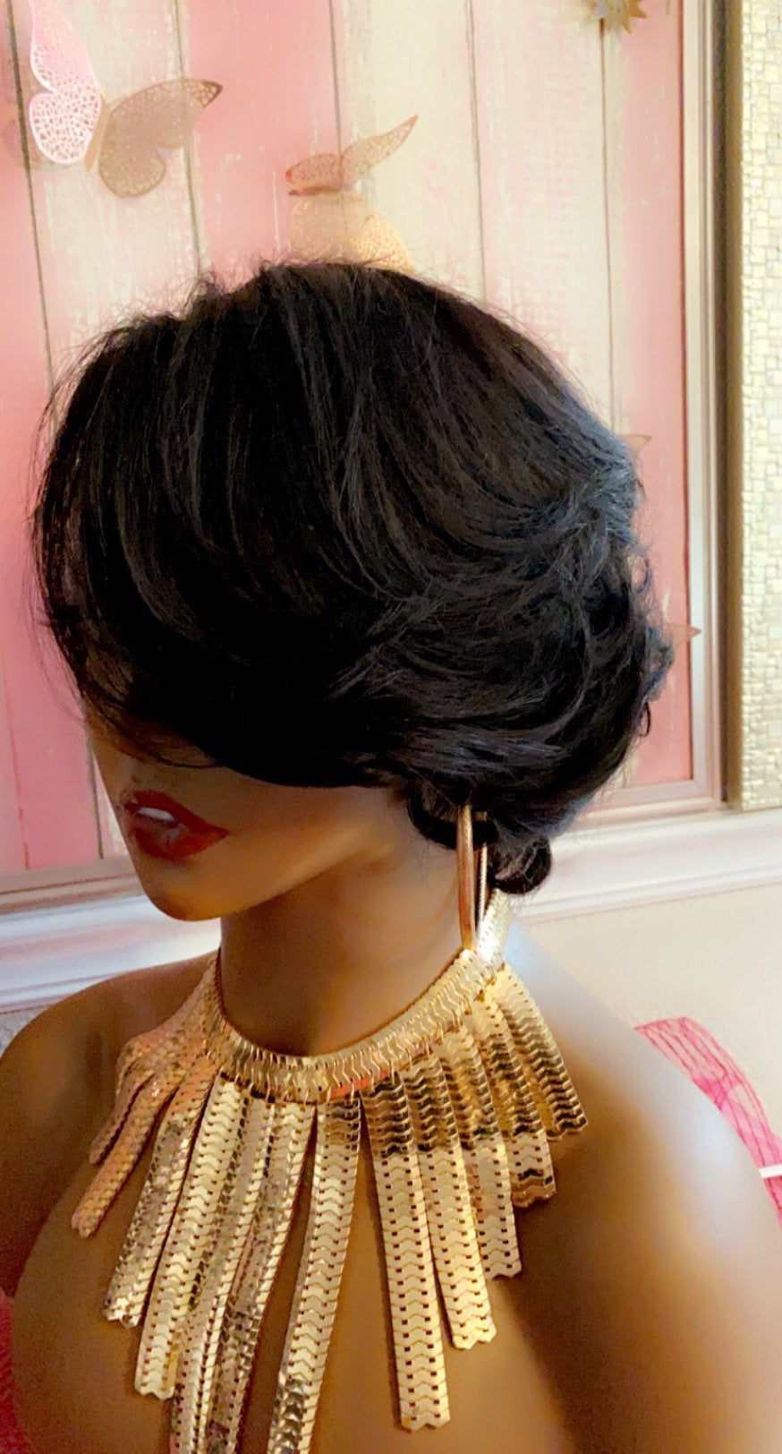 RaShon-  8 Inch Bob Style, 100% Human Hair Lace Front