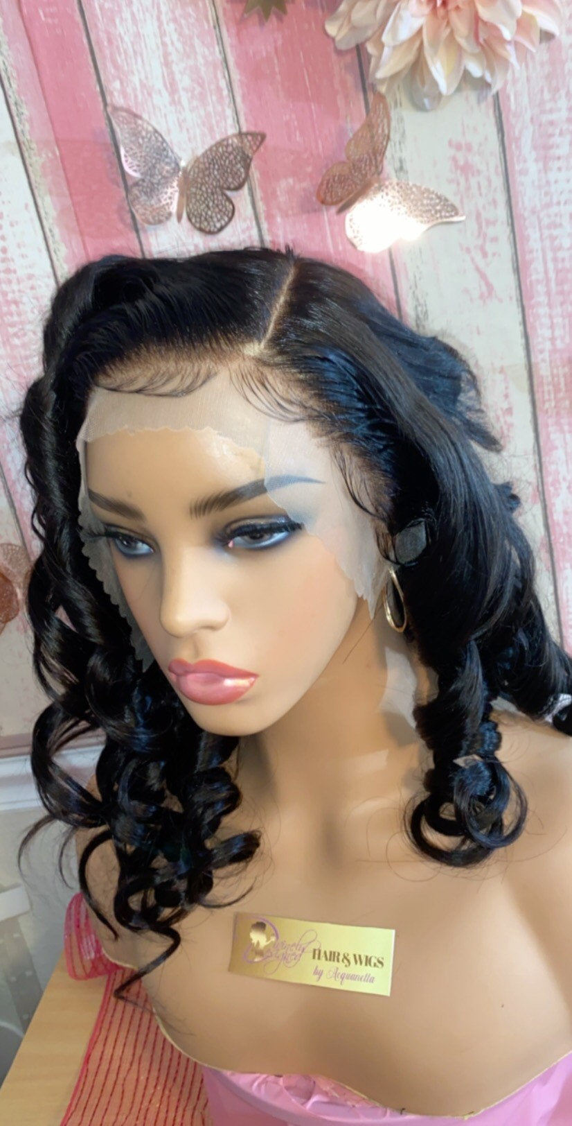 Cora - Spiral Styled Lace Front, 100% Human Hair