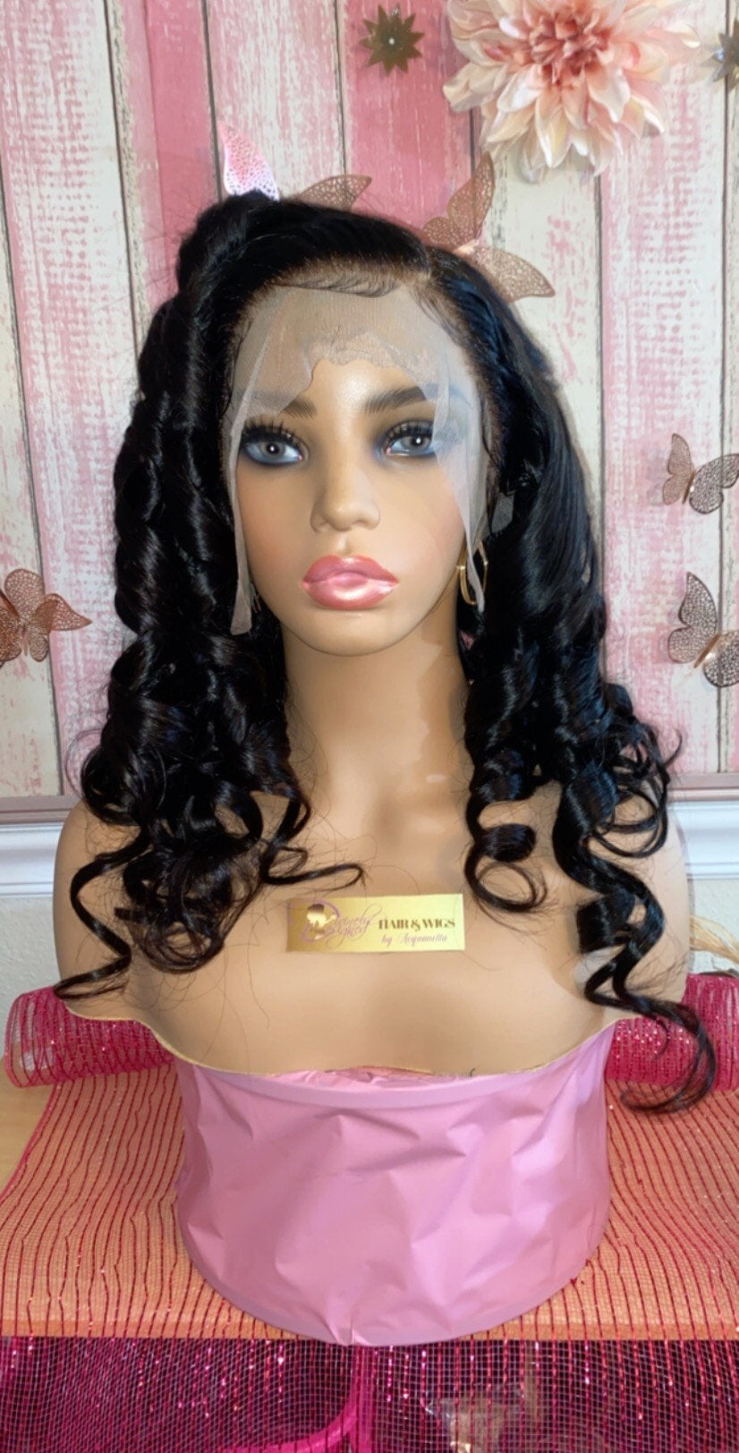 Cora - Spiral Styled Lace Front, 100% Human Hair