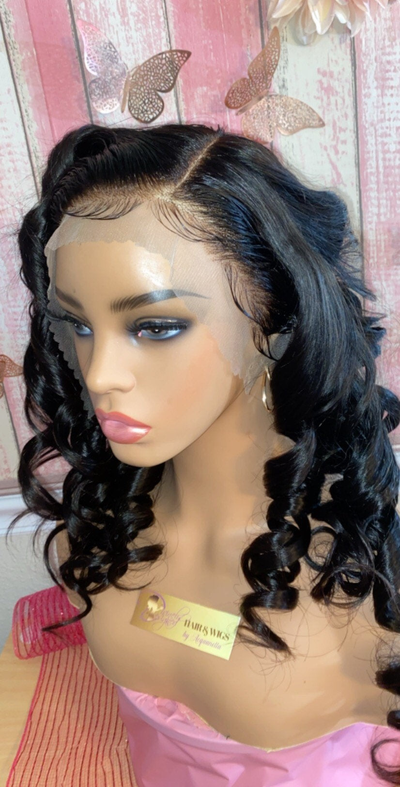 Cora - Spiral Styled Lace Front, 100% Human Hair