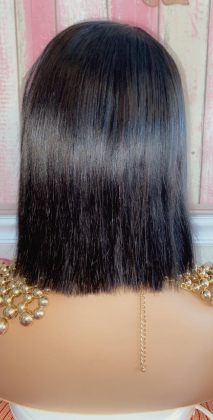 April’  China Bang Silky Straight 100% Human Hair (No Lace)