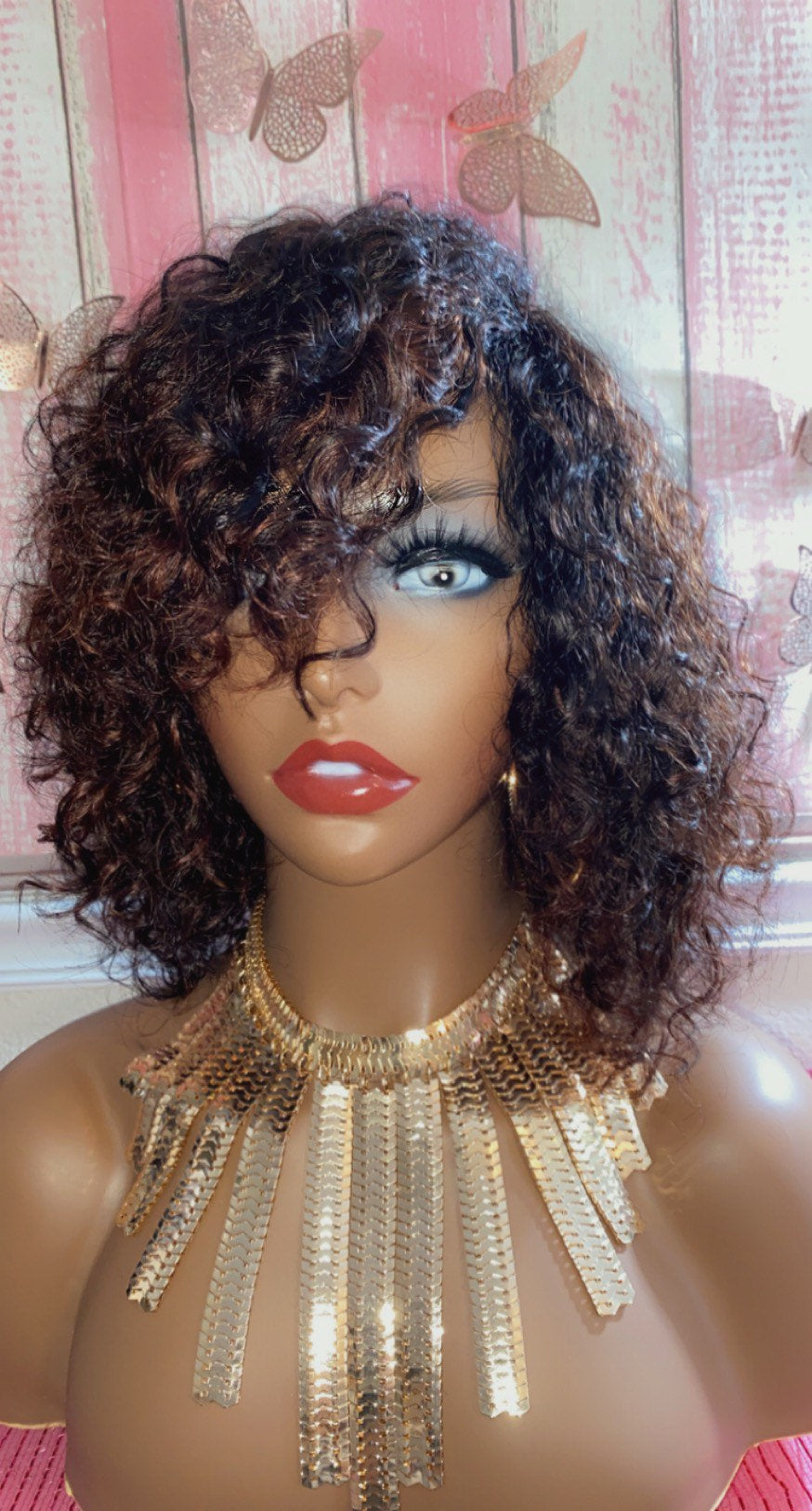 Tina 100% Human Hair (No Lace) Curly