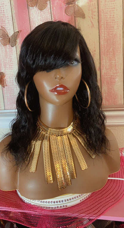 ReAnn’  China Bang Natural Wave 100% Human Hair (No Lace)