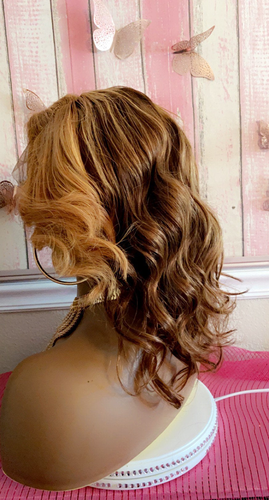 Sweetie-  16 Inch Wavy style, 100% Human Hair Lace Front