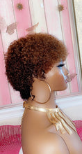 Load image into Gallery viewer, Shellie-  1b/33 Afro Style, 100% Human Hair (NoLace)
