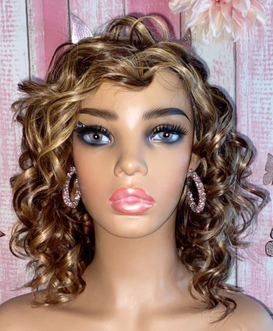 Zola ’  Balayage Spiral Curl, 100% Human Hair (No Lace)