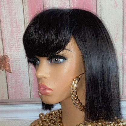 April’  China Bang Silky Straight 100% Human Hair (No Lace)