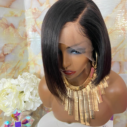 Raina' 100% Human Hair Lace Front