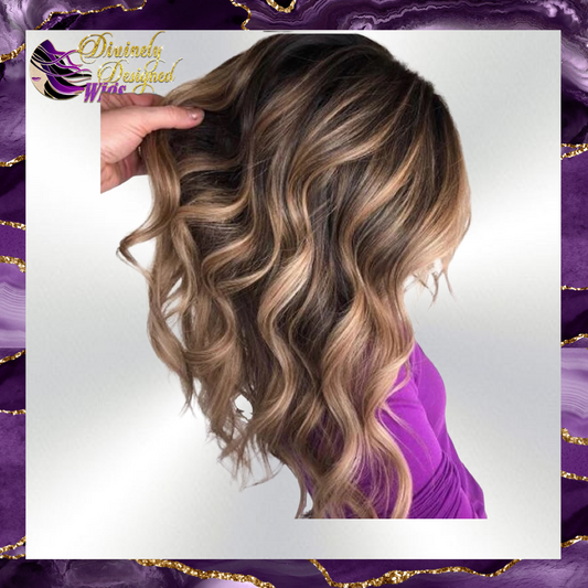 Starlet’ Highlight Styled Lace Front, 100% Human Hair