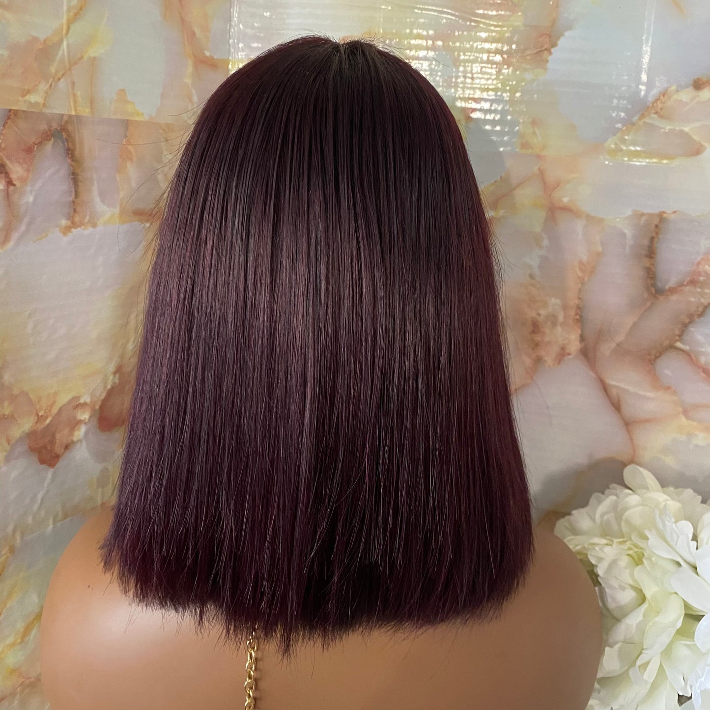 Crystal’  China Bang Silky Straight 100% Human Hair (No Lace)