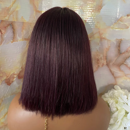 Crystal’  China Bang Silky Straight 100% Human Hair (No Lace)