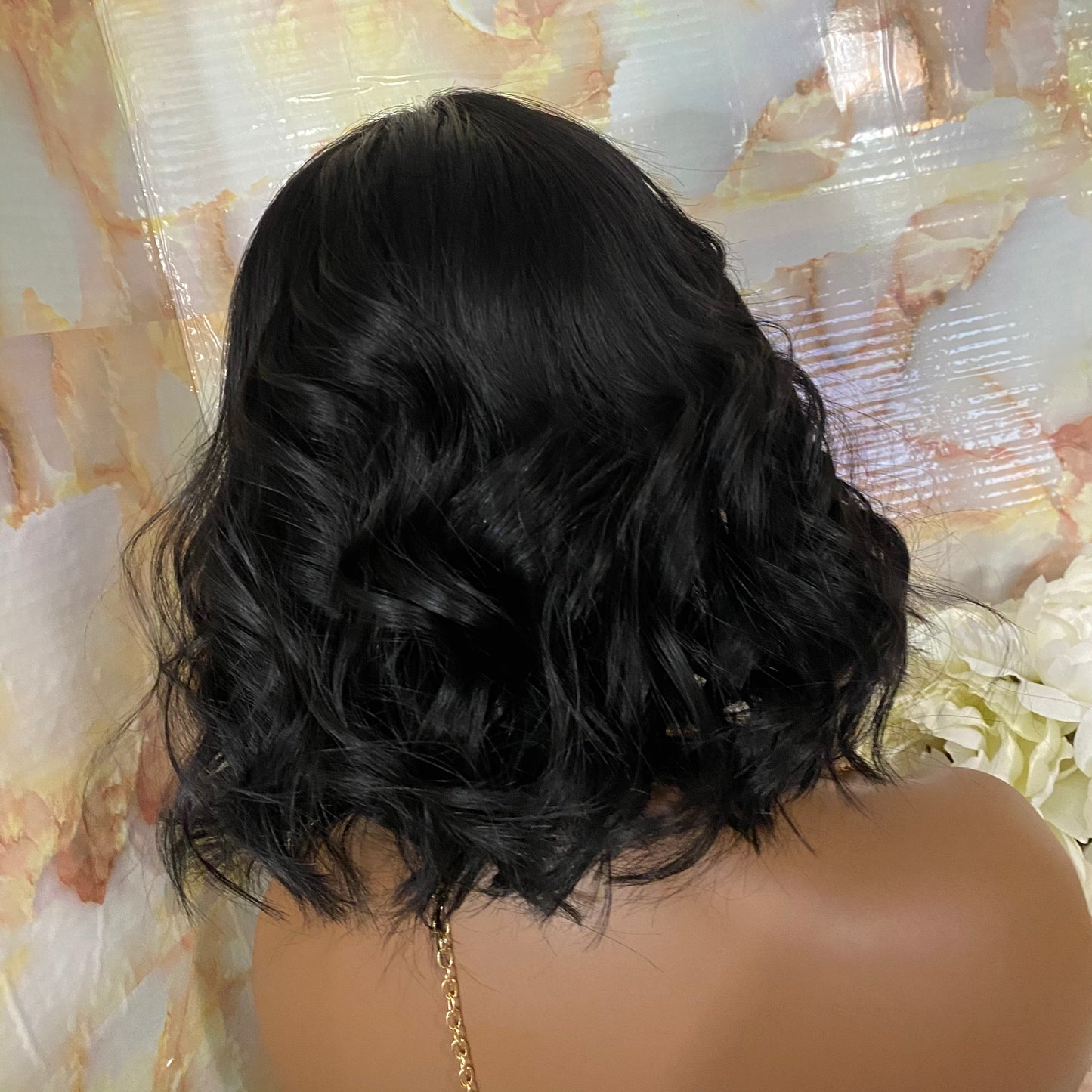 Drena' Loose Wave China Bang Bob (No Lace)