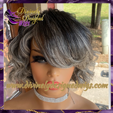 Load image into Gallery viewer, Blissa’ Bouncy Curl Pixie Style 100% Human Hair (No Lace)
