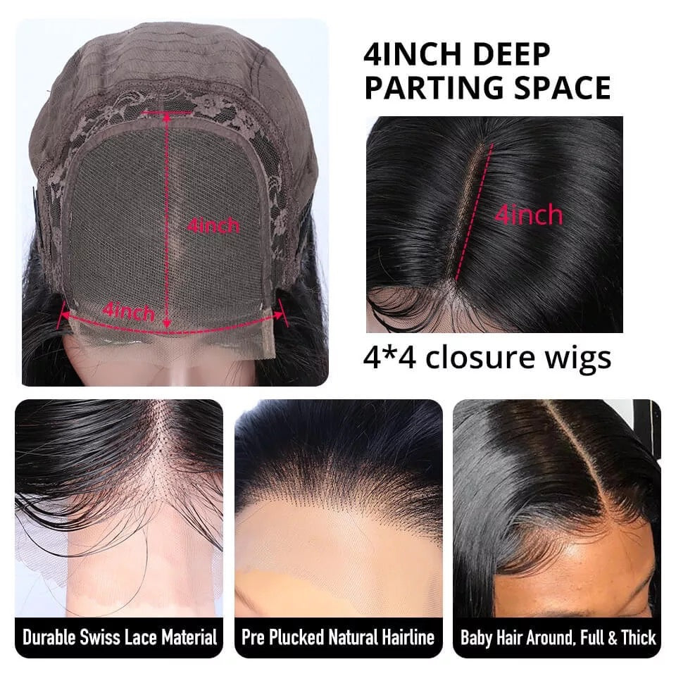 Tangie' Lace Closure , 100% Human Hair