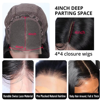 Tangie' Lace Closure , 100% Human Hair