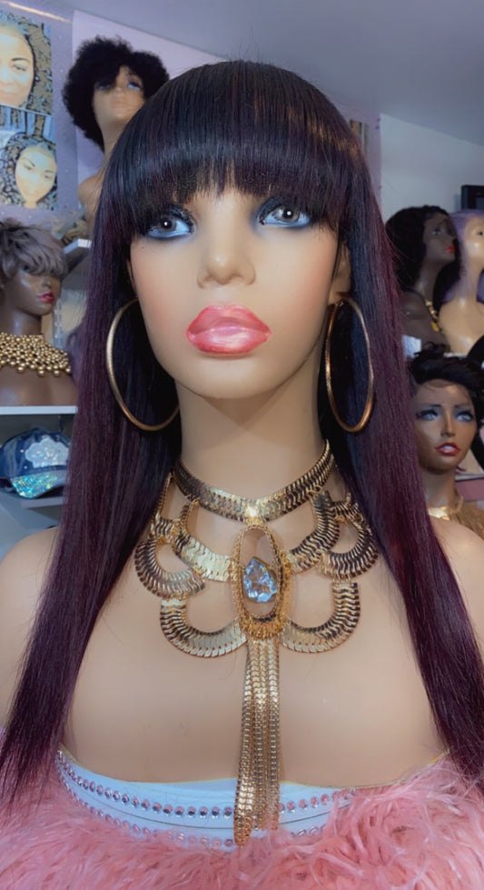 Shantel’  China Bang Silky Straight 100% Human Hair (No Lace)