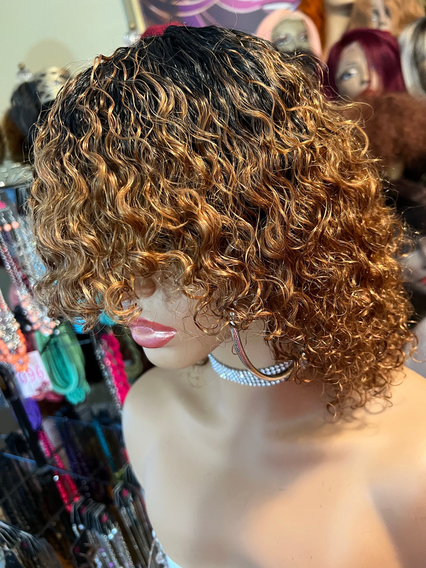 Tina 100% Human Hair (No Lace) Curly