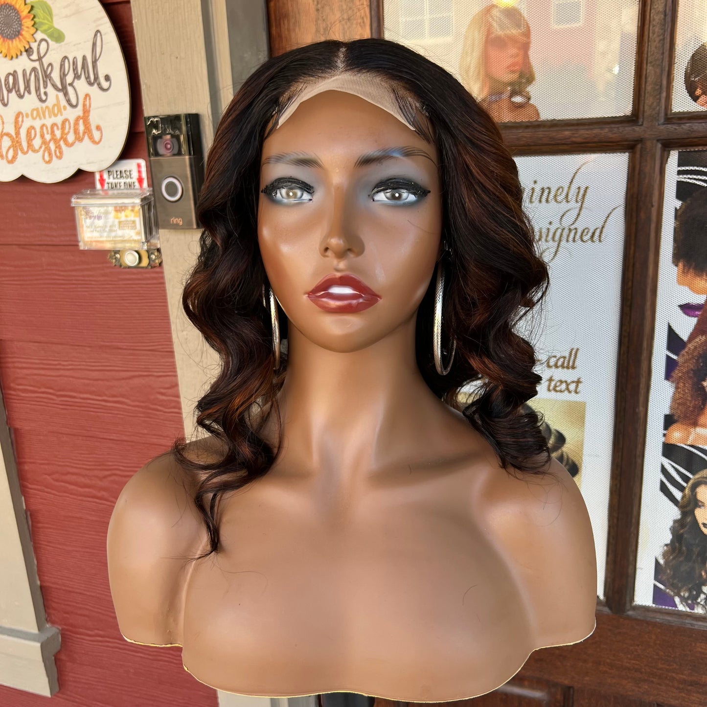 Lelah Body Wave Bob Wig (Lace Closure)