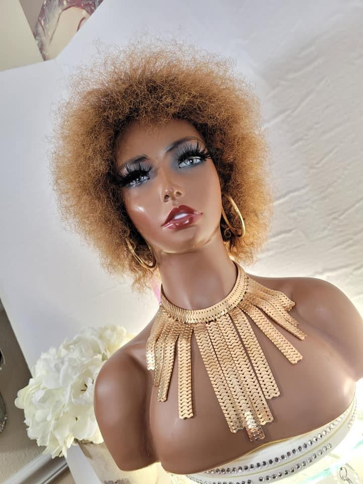 ‘ Carmen 1b/33 Afro Style, 100% Human Hair (NoLace)