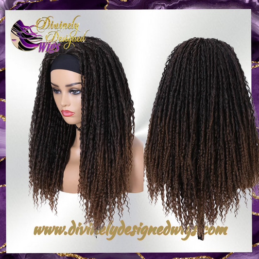 London’ Headband Style Dreadlock Curl, Synthetic