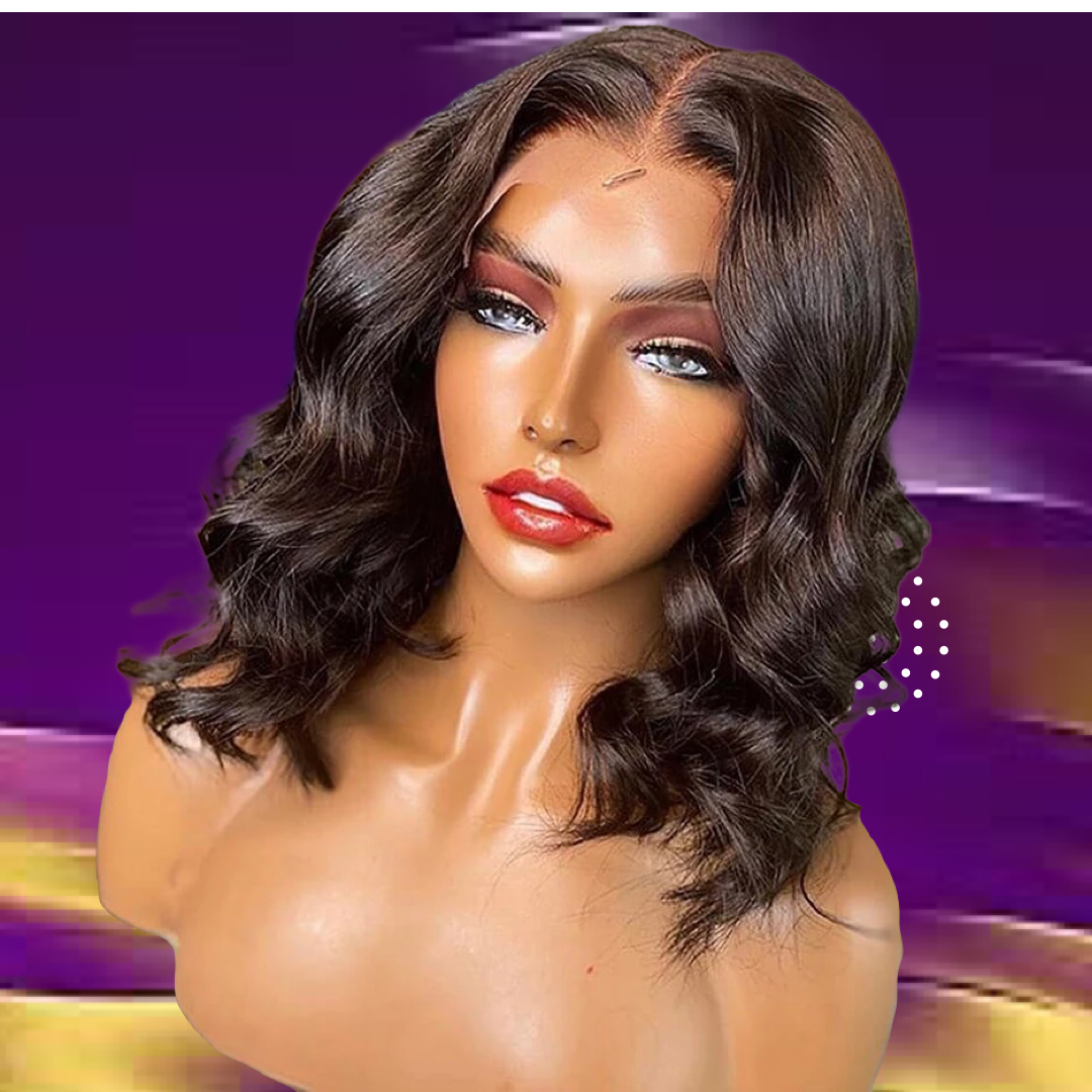 Lelah Body Wave Bob Wig (Lace Closure)